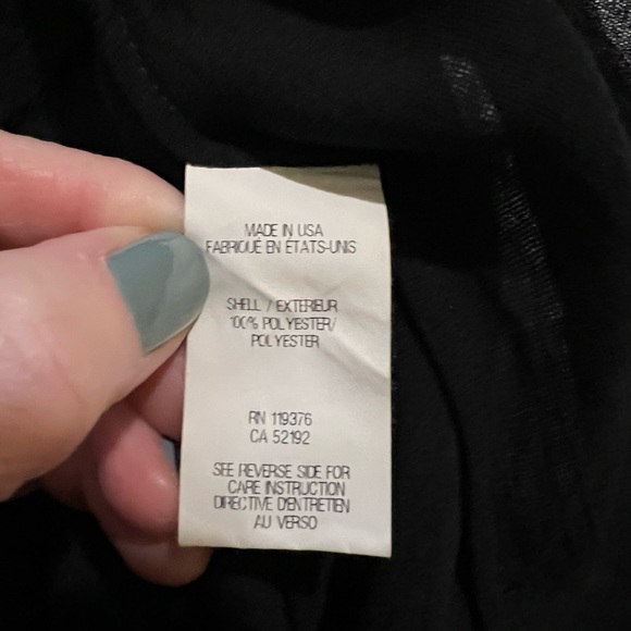 Helmut Lang raw edge button down high low short sleeve blouse - Picture 9 of 9